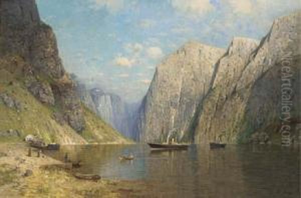 A Norwegian Fjord - view 1
