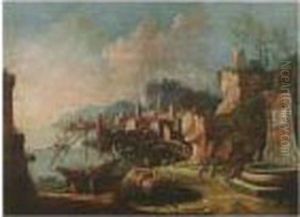 Veduta Di Porto by Gennaro Greco