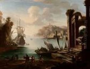 Marina Con Porto E Rovine