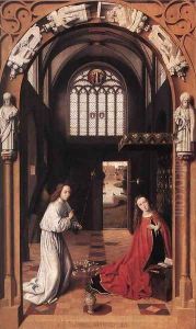 Annunciation 1452 by Petrus Christus