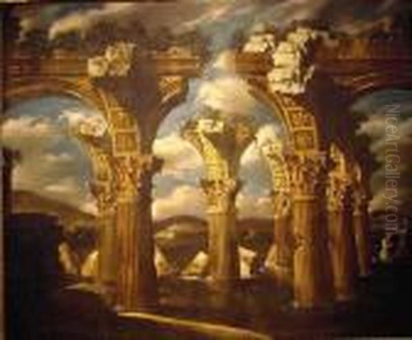 Pillars And Broken Arch - view 1