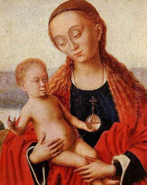 Madonna (detail) c. 1445 - view 1