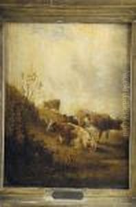 Paisaje Con Vacas by Alfred H. Green