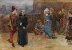 A Courtly Scene A Courtly Scene