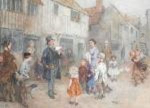 The Town Crier by Charles Green