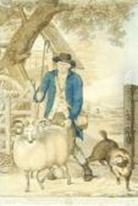 Agriculture, The Plough; Commerce, The Fleece by Valentine Green