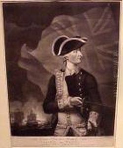 Sir Georges Brydges Rodney, Baronet Admiral by Valentine Green
