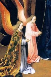 The Nativity (detail) by Petrus Christus