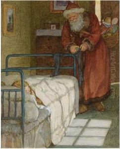 Christmas Eve: A Visit From Father Christmas by Kate Greenaway