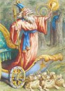 The King And His Chariot by Kate Greenaway