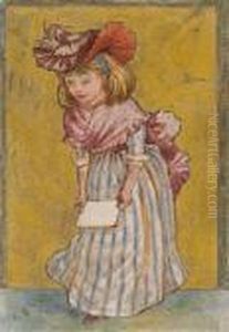 A Little Girl In Van Dyck Costume; A Littleboy In Van Dyck Costume, A Pair A Little Girl In Van Dyck Costume; A Littleboy In Van Dyck Costume, A Pair