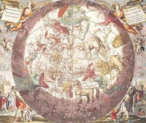 Northern (Boreal) Hemisphere, from 'Atlas Coelestis'