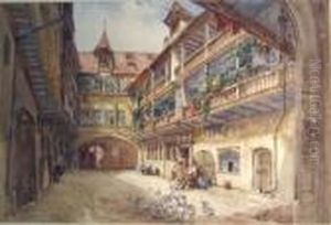 Courtyard - Switzerland by Thomas Greenhalgh