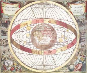 Planisphere, from 'Atlas Coelestis' by Andreas Cellarius