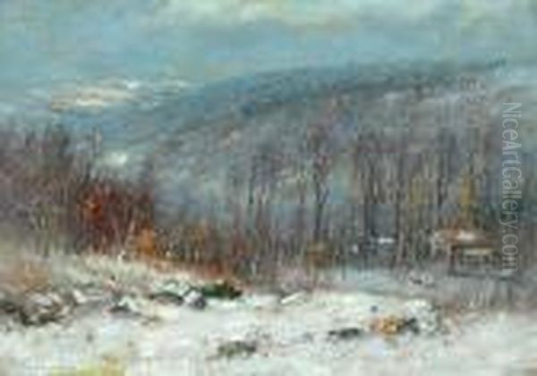 A Winter Landscape; A Summer Landscape (2) - view 1
