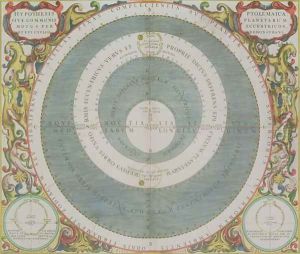 Ptolemaic System, from 'The Celestial Atlas, or The Harmony of the Universe', 1660-61
