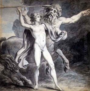 The Education of Achilles, 1776 by Giovanni Batista Cipriani