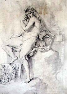 Female Personification of Sculpture, c.1770 by Giovanni Batista Cipriani