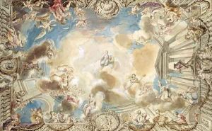 Design for a Ceiling Depicting Minerva Presiding Over the Arts by Giovanni Batista Cipriani