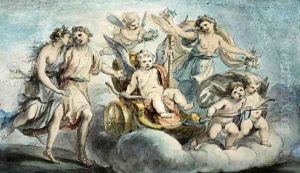 The Triumph of Cupid by Giovanni Batista Cipriani