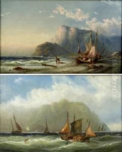 Fishing Boats Along The Coast