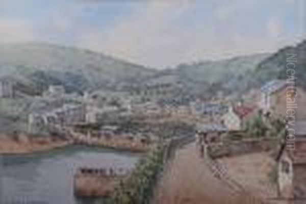 'polperro, Cornwall' Signed Lower Right - view 1