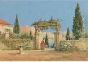 A Garden In The Pyrenees by James Greig