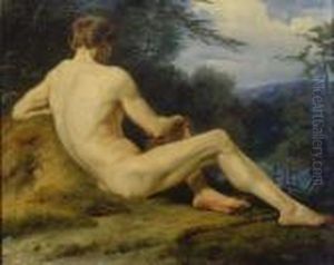 Mannlicher Ruckenakt' by Otto Greiner