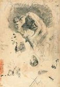 Studie Zu "fliehende Faune". Studie Zu "fliehende Faune".