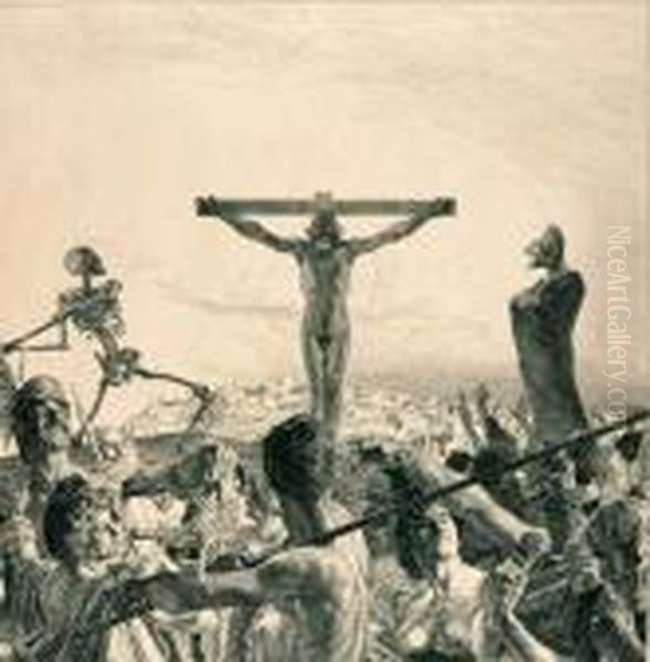 Golgatha (grose Kreuzigung Christi). - view 1