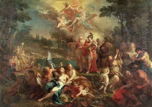 The Vision of Aeneas in the Elysian Fields - view 1