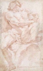 Male Nude on a Bed
