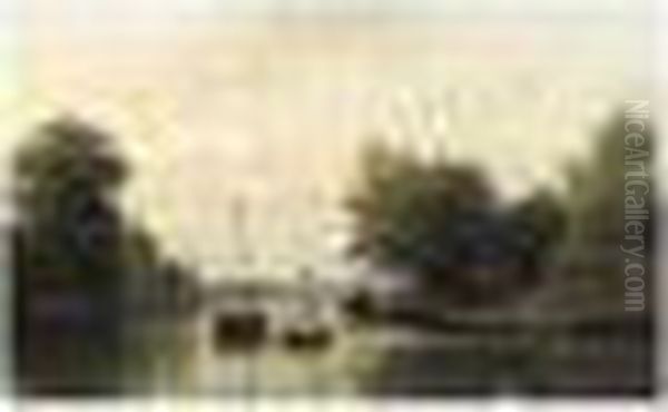 A Shipyard By A River - view 1