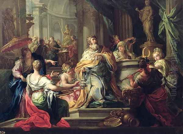 The Idolisation of Solomon, c.1735 - view 1