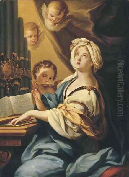 Saint Cecilia - view 1