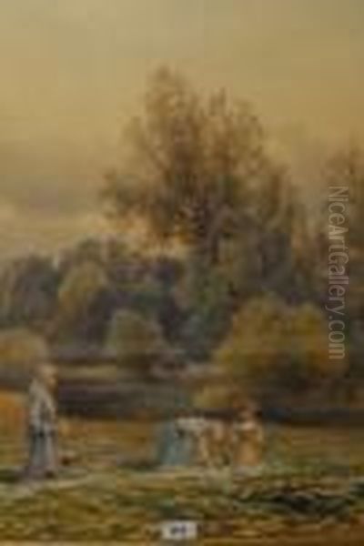 Sunday Afternoon By The River, Weston On Trent, Southderbyshire - view 1