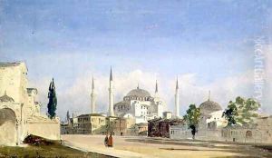 Haghia Sophia, Constantinople, 1843