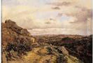 Les Environs D'aix-en-provence by Prosper Gresy