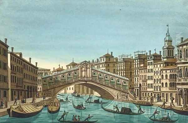 Venice The Rialto Bridge - view 1