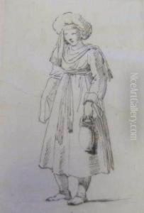 Turkish Water Carrier by Henri Grevedon