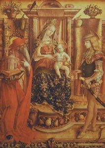 La Madonna della Rondine, after 1490 by Carlo Crivelli