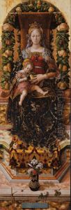 Madonna of the Taper (Madonna della candeletta) by Carlo Crivelli