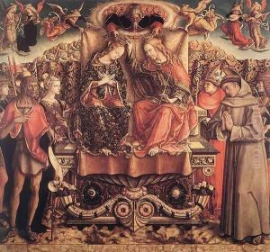 Coronation of the Virgin 1493 by Carlo Crivelli