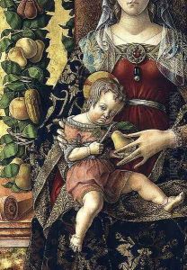 Madonna of the Little Candle (detail)