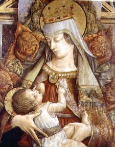Madonna Suckling the Christ Child