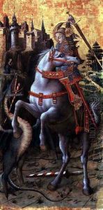 St. George and the Dragon, 1470 by Carlo Crivelli