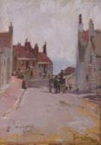 An Old Corner, Crail by Walter Graham Grieve