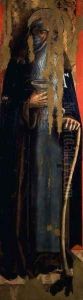 St. Anthony Abbot, left hand panel of the second triptych of the Valle