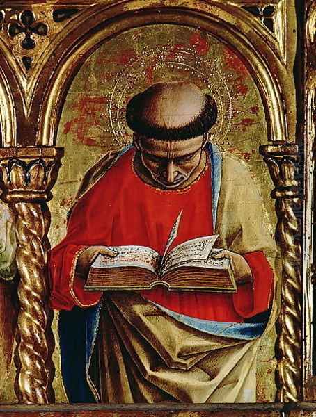 St. Matthew, detail from the Sant'Emidio polyptych, 1473 - view 1