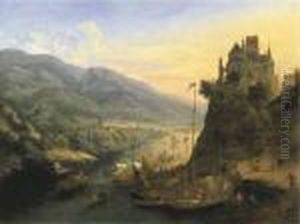 A Rhenish River Landscape